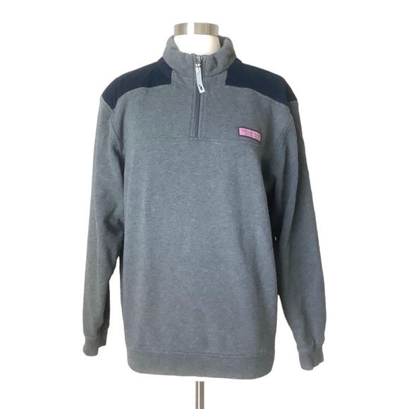 Vineyard Vines Quarter Zip Pullover Sweater M - Picture 1 of 14